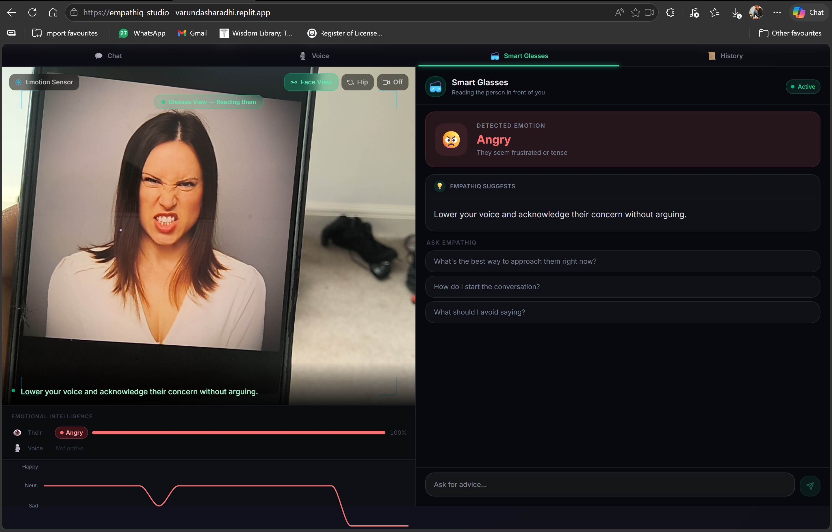 EmpathIQ Smart Glasses